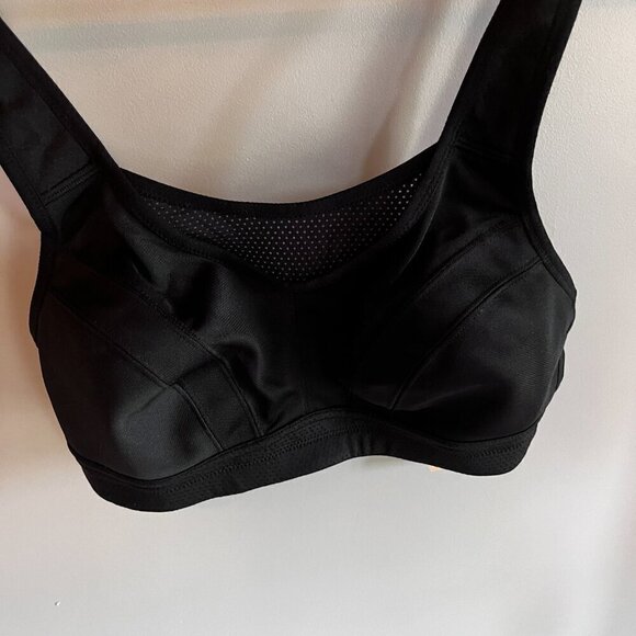 WingsLove Black Bra Size 34D NWT No padding, No underwire - Picture 2 of 8